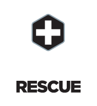 Search engine rescue footer logo